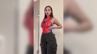 Sophie Rain Spider Girl Stripping Off Onlyfans Leak