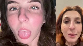 Megan Bitchell Compilation Of Her Bare Big Tits Squeezing And Flashing