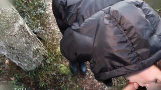Danni Daniels Sucks Cock In The Forest And Gulps Cum
