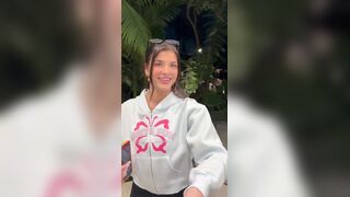 Ari Kytsya As A Delivery Girl Call Over For A Quick Bite By A Lesbian And Make Her Masturbate Pussy