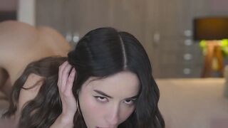 Eimi Girl Rides A Thick Dildo During Live Stream