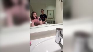 Shrooms Q Gets Fucked And Golden Shower In The Bathroom