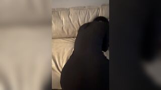 Kait Lujano AKA Itskaitkl In Black Dress Getting Fingered By Bf