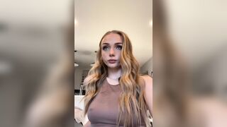 Ryeroast In Brown Dress Her Hard Nips Seethrough