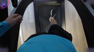 KiraXXCherry Rides Hard Post-Gym Sweat Sesh