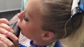 Becky Crocker Takes A Massive BBC Deep In Her Pussy