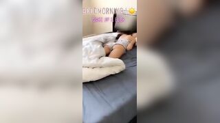 Lana Rhoades Wokeup For A Fresh Fuck Before Breakfast Snapchat