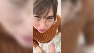 Riley Reid Takes Hard Deep Thrusts Before Sucking Cock