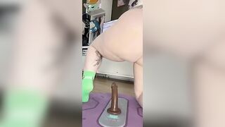 Haleyquinnla Phatt Curvy Babe Rides Sex Toy In Her Thicc Cunt Onlyfans