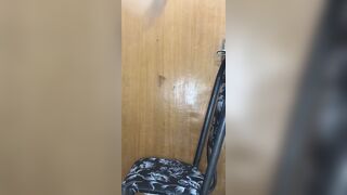 Bruna Santos Grinds On A Suction Dildo While Seated