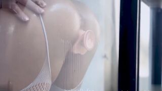 Elly Hello Receives A Double Creampie From Her Horny Neighbors