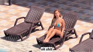 Anissa Miller Catches Her Stepson Masturbating During Sunbathing