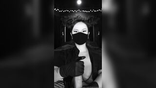 Bigtittygothegg Possessed Freaky Doctor Giving Handjob And Took Tits Out Black And White Onlyfans