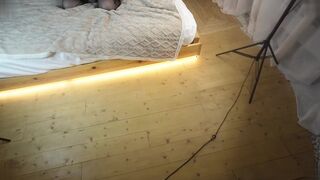Lush Peach Gags On Stepbro’s Cock Before Riding Him