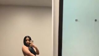 Cardi B Admires Her Plump Backside In The Mirror